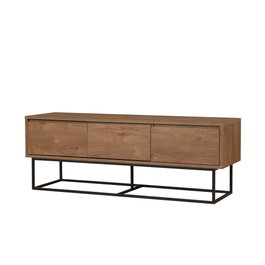Hanah Home Milo 140 Soporte para TV Nogal y Negro